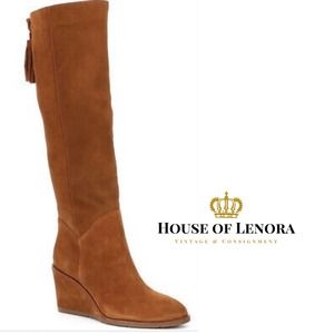 NWT ANTONIO MELANI Maesyn Wedge Boot, size 7.5